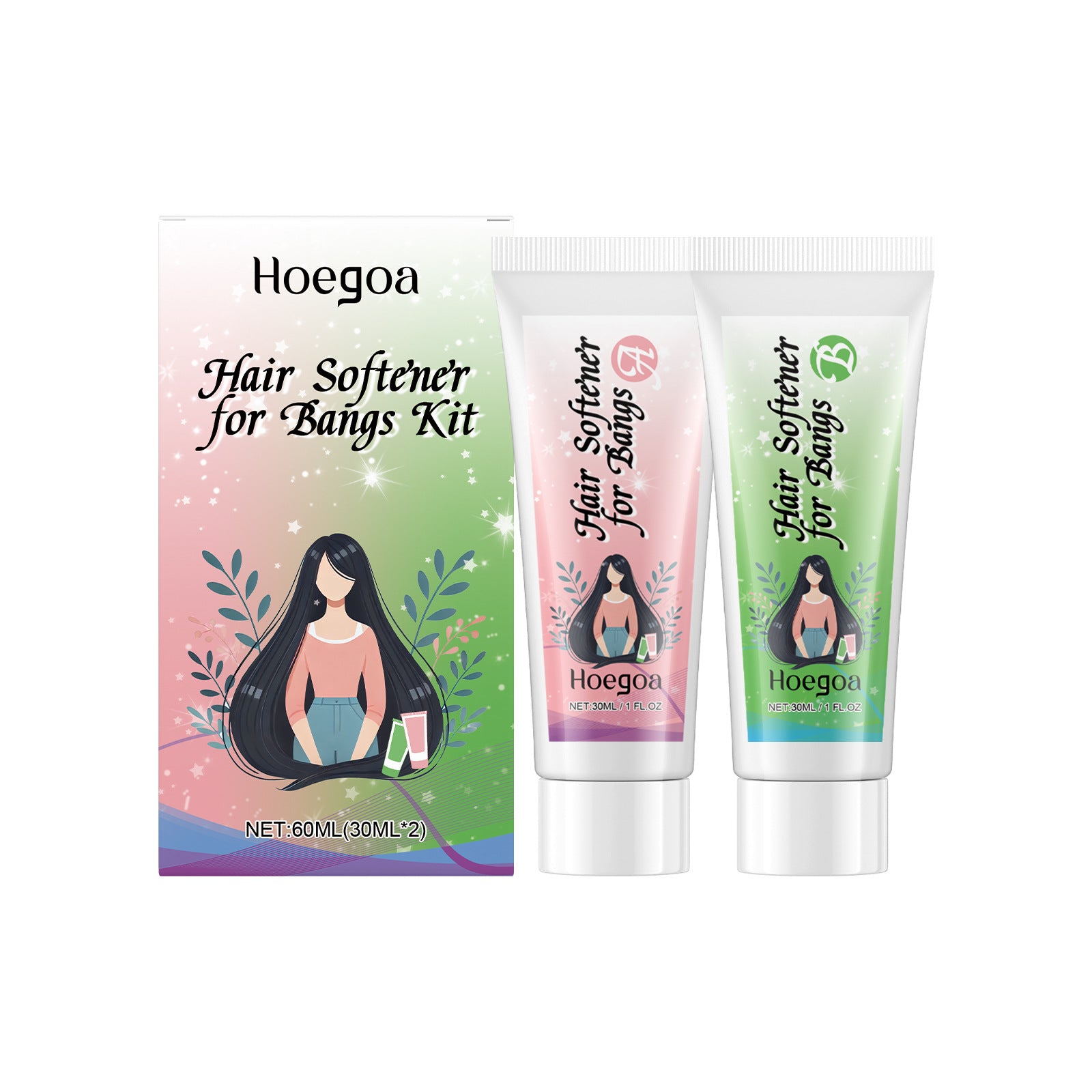 Bangs Softening Care Cream Improve Hair Frizz Moisturizing Luster Softening Hair Care Moisturizer