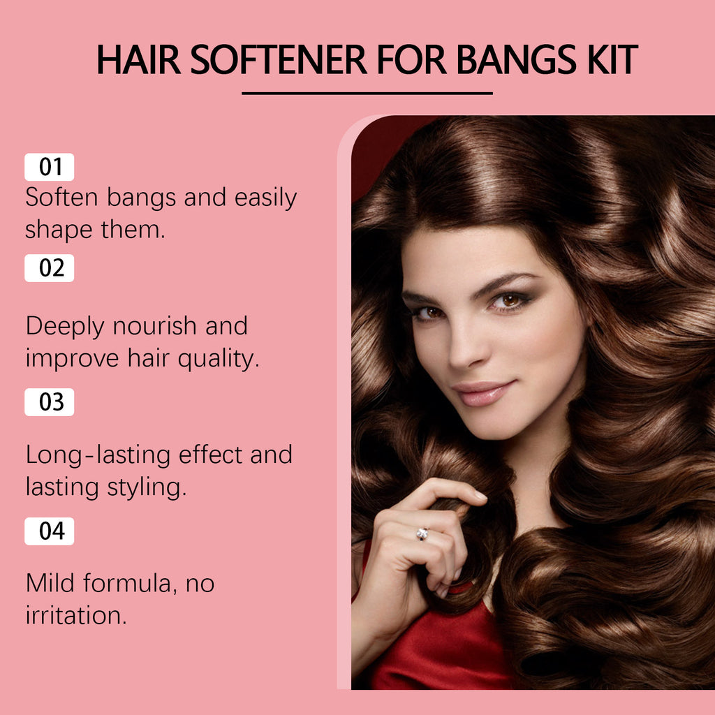 Bangs Softening Care Cream Improve Hair Frizz Moisturizing Luster Softening Hair Care Moisturizer