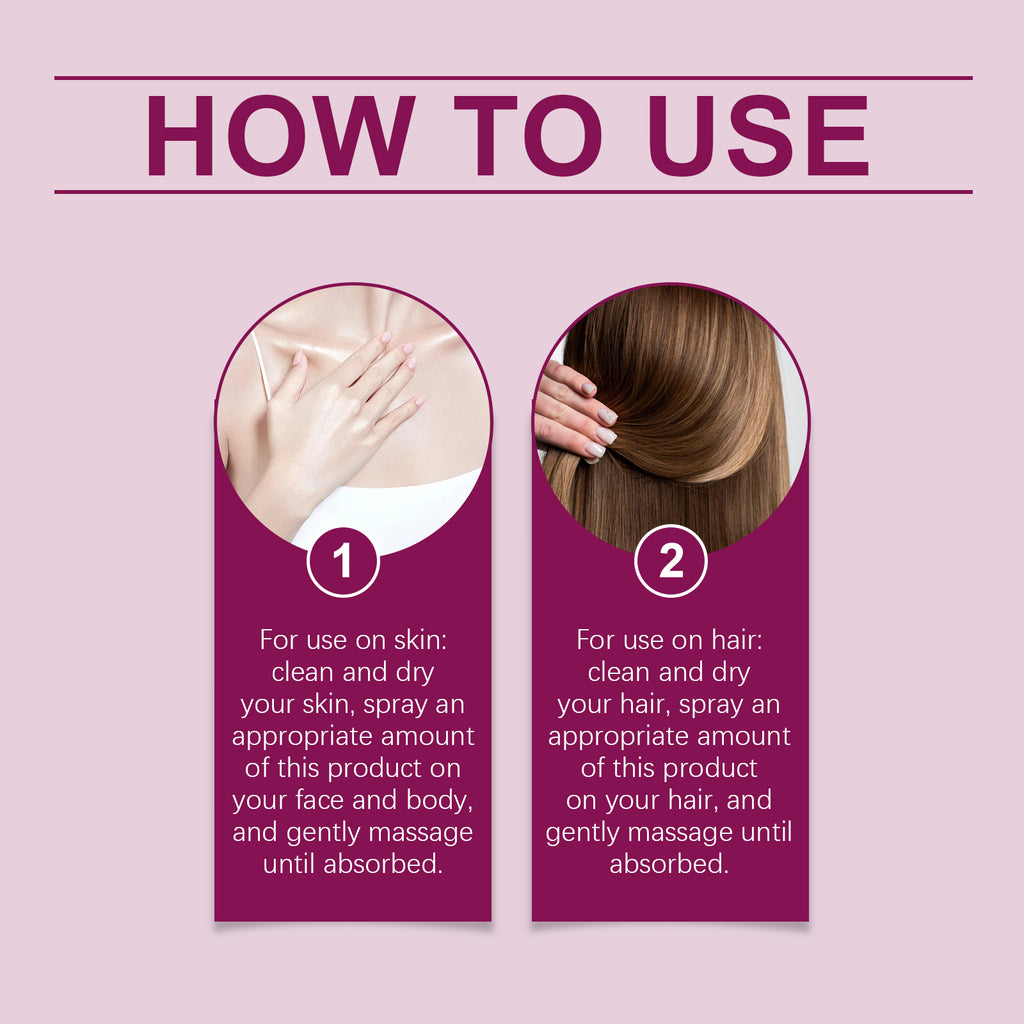 OceAura Body Moisturizing Spray (Pistachio Celato), Moisturizing And Refreshing All Over Hair Treatment Spray
